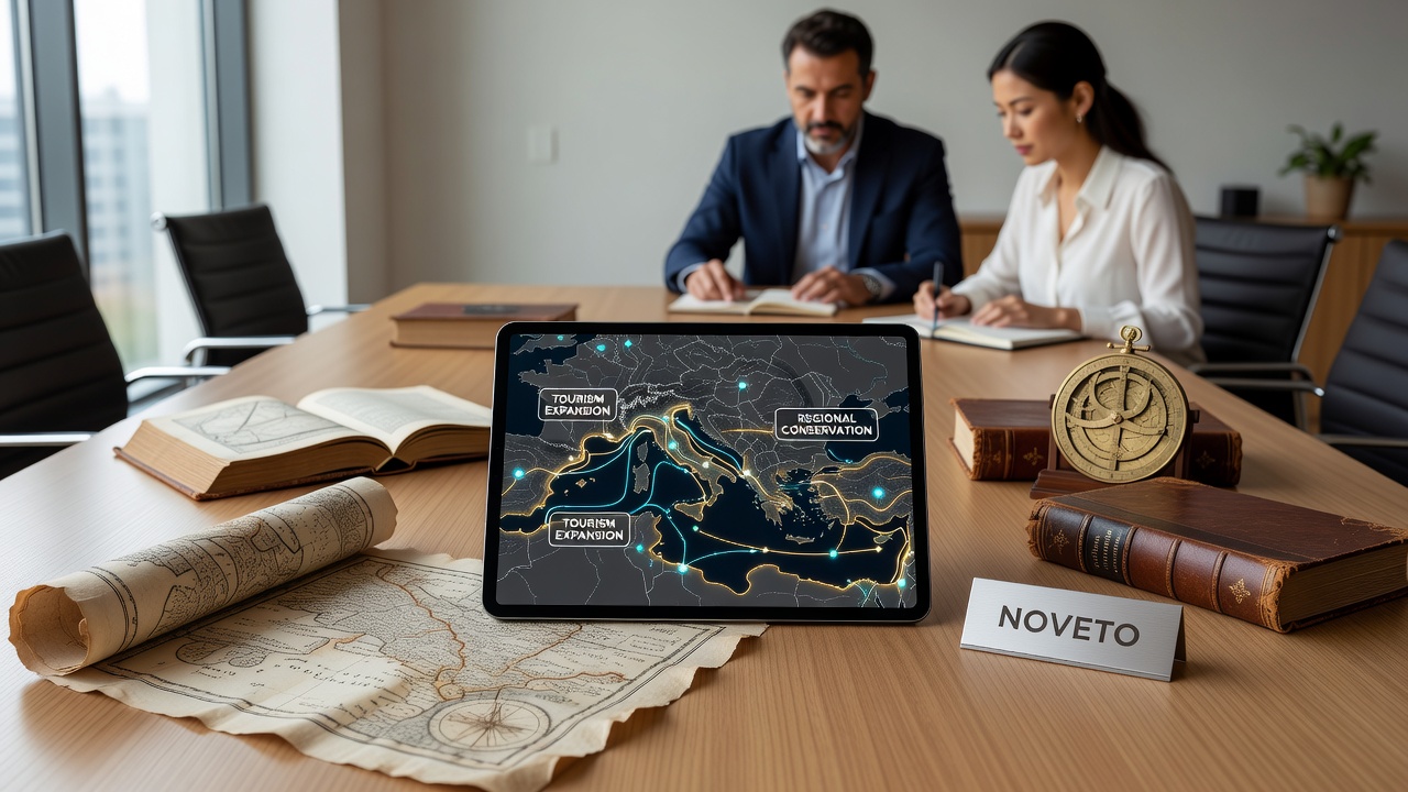 Renaissance Trade Routes Informing Noveto's Balance Between Tourism Expansion and Regional Conservation Practices